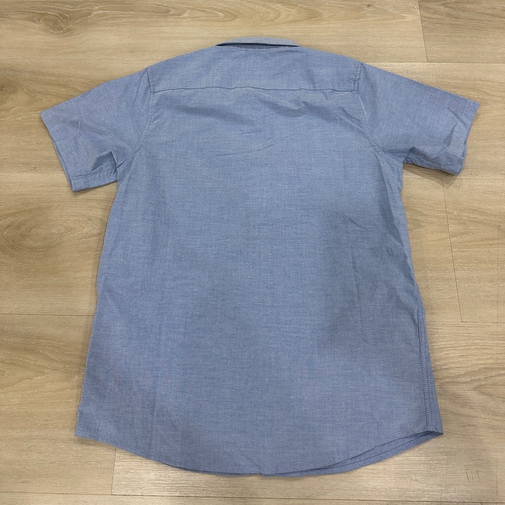 RVCA Bundle of 2, Boys XL (16), Navy and Blue Short Sleeve Button Down Shirt - Picture 11 of 11